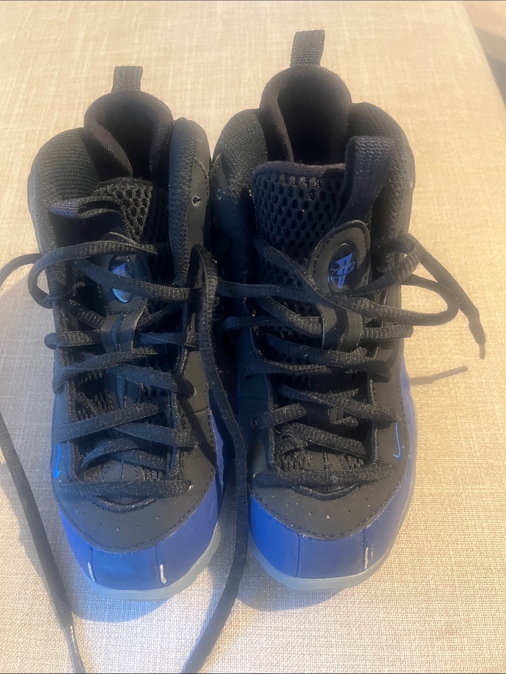 Toddler Nike Air Foamposite “Deep Royal”